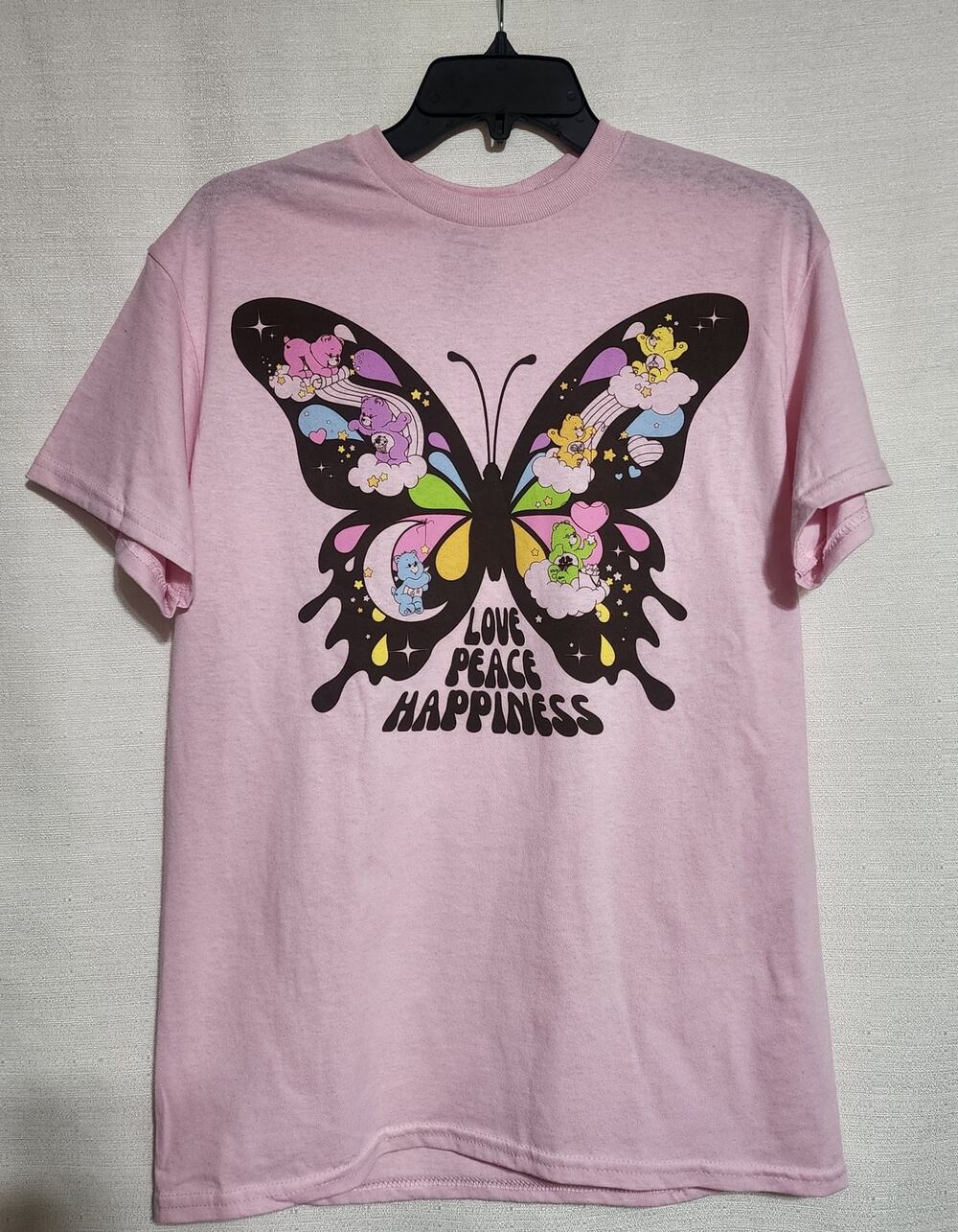 care bears butterfly shirt woman medium